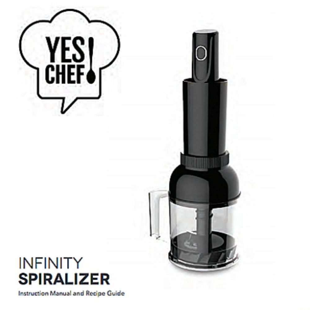 Yes Chef! Infinity Electric Spiralizer & Corer NEW